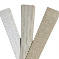 Bande de chantournage en PVC et ABS écologique à texture uniforme, directement de l'usine, pour le traitement des bords de meubles