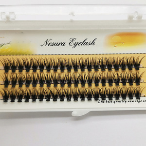 Ciglia Finte Individuali Pre-Tagliate Termo-Incollate 20D 30D 60D, Extension a Ciuffetti Pre-Preparate Stile Russo, Volume Naturale - Product Image 3
