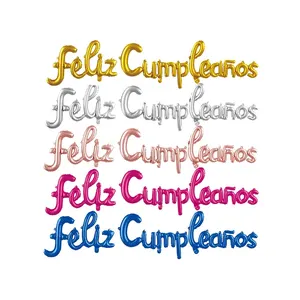 パーティードットシャムスペイン語お誕生日おめでとう風船FelizCumpleanosシャム風船Globos deFeliz Cumpleanos