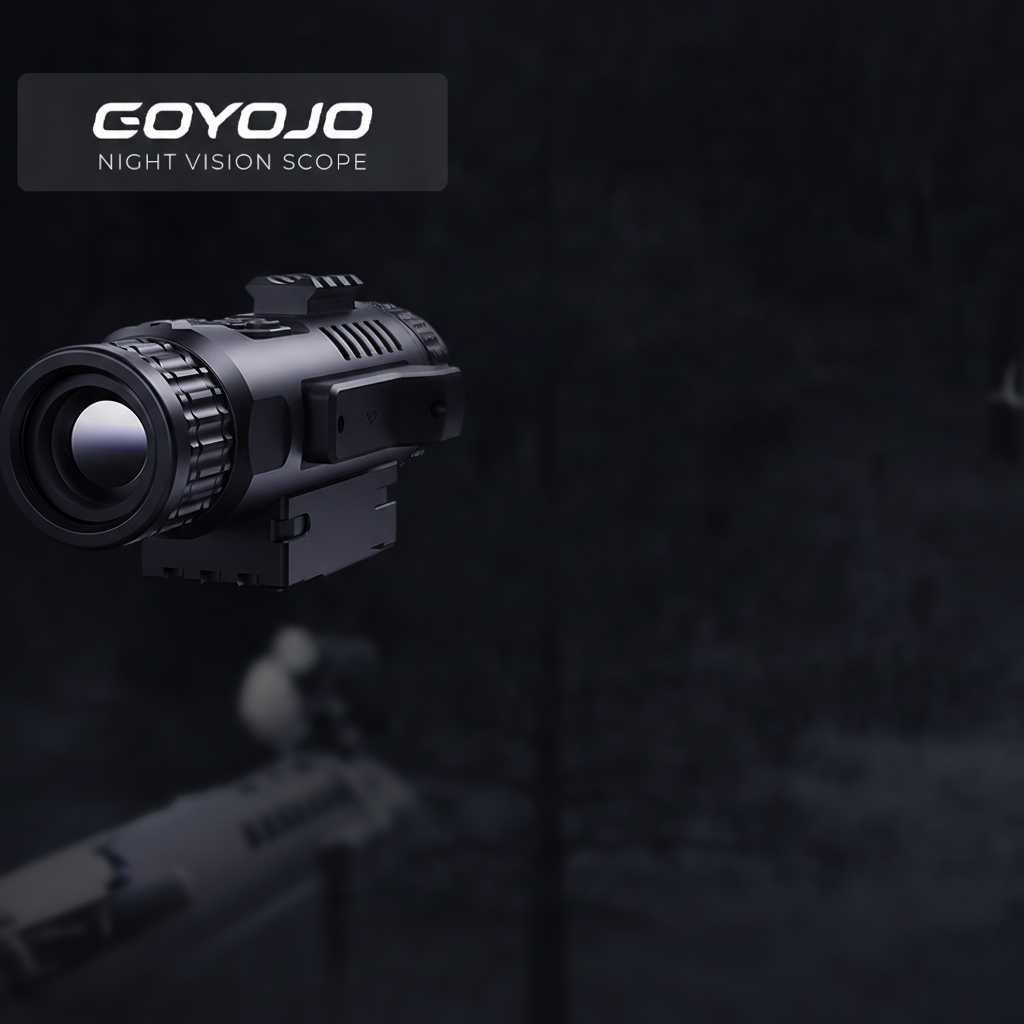 GOYOJO GS515 Digital Night Vision Scope 5-20X Zoom for Hunting and