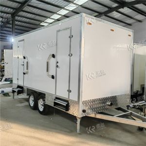 Inodoro portátil de lujo de acero inoxidable estilo 2 habitaciones para remolque, para adultos, con asiento y fácil limpieza - Product Image 2