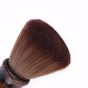Wooden Foaming <b>Brush</b> For Men Soft Nylon Bristle Face Beard <b>Brush</b> Coffee Brown - Product Image 4