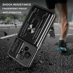 เคสโทรศัพท์มือถือ OnePlus Nord 6 <span class=keywords><strong>5G</strong></span> แบบกันกระแทก กันน้ำ พร้อมวงแหวนหมุนได้ วัสดุ TPU+PC  แบบมัลติฟังก์ชั่น  ติดแม่เหล็กได้ - Product Image 2