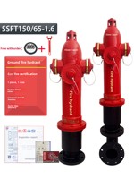Hydrant d'incendie extérieur résistant aux chocs et régulateur de pression SSFT150/65-1.6 DN150