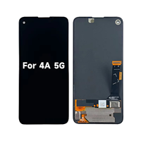 Écran LCD complet avec numériseur pour Google Pixel 4A – Pièce de rechange haute luminosité pour écran tactile – Accessoires téléphoniques