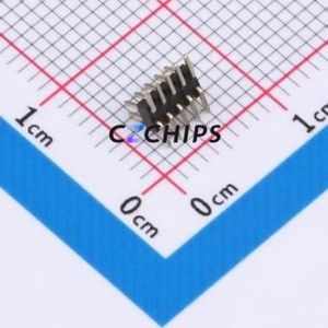 PZ1.0-US2S-5A Pin Header SMD,P=1mm Connector ( Pin Structure: 2x5P )( Pitch: 1mm )( Row Spacing: 1mm ) - Product Image 2