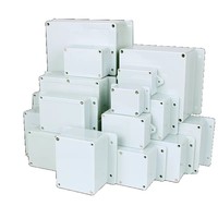 Boîtier de jonction étanche YQWEIG en plastique série F, nouveau matériau, pour surveillance extérieure et bouton d'alimentation