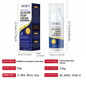 Organische Kruiden Litteken Reparatie Hyaluronzuur Crème Glycerine Essence Siliconen Pasta <span class=keywords><strong>Gel</strong></span> Met Lichaam Litteken Verwijdering Functie - Product Image 5