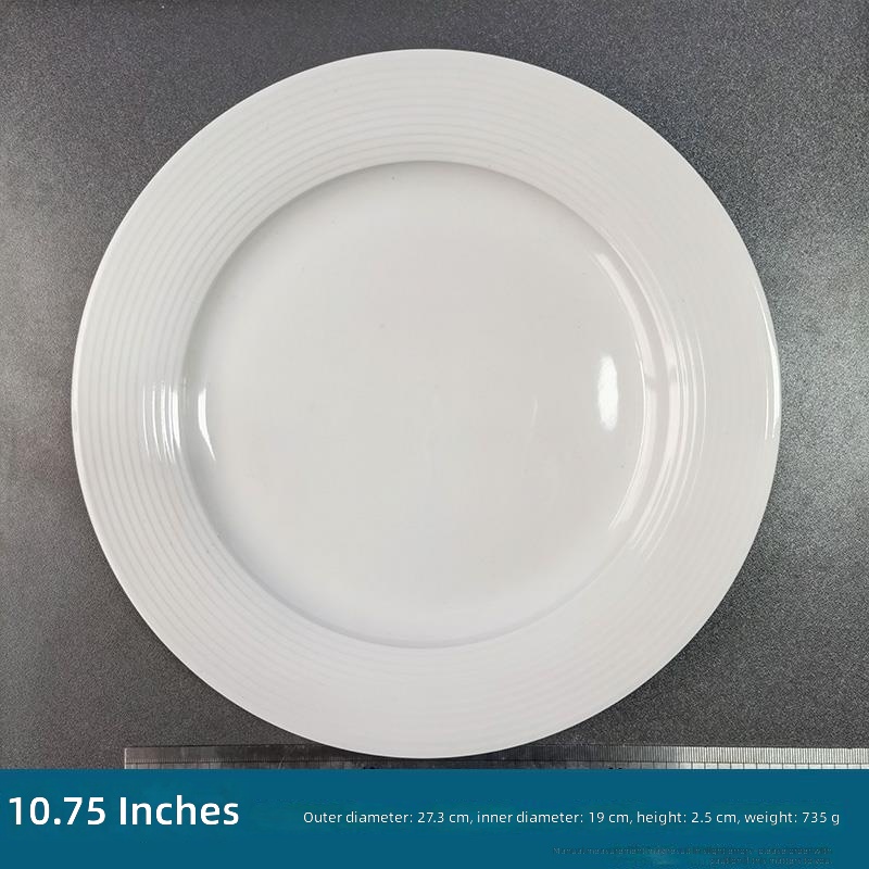 Disco blanco de 10,75 pulgadas