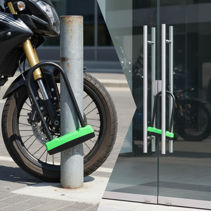 Jinta 175*320mm Antivol portable en forme de D pour vélo, trottinette électrique et moto – Accessoire de sécurité OEM - Product Image 3