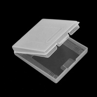 Pour GBA DS NDSL N64 3DS SFC SNES jeux porte-cartes de jeu étui PP pour GBC cartouche boîte PET boîte transparente autres accessoires de jeu