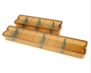 Kotak plastik sterilisasi sterilisasi sterilisasi otomatis untuk kotak <span class=keywords><strong>PPSU</strong></span> plastik instrumen bedah - Product Image 1