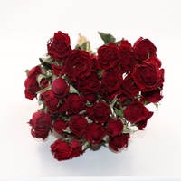 Tiankun — bouquet de roses naturelles, vente en gros, usine avec tige, décoration intérieure, pour la maison, le bureau, les restaurants