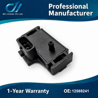 Sensor MAP de 2 barras 12569241 16212460 para GM Chevy Silverado Corvette Buick GMC 3.8L 4.3L 5.7L Sensor de presión de admisión turbo