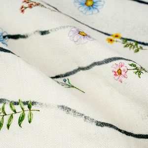 Tissu sergé fin en rayonne et nylon à motif abstrait personnalisé, idéal pour les chemises – Offre spéciale - Product Image 6