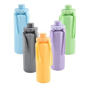 New Silicone Sports <b>Kettle</b> Outdoor <b>Camp</b> Portable Anti-drop High Temperature Foldable Food Grade Silicone Water Cup - Product Image 2