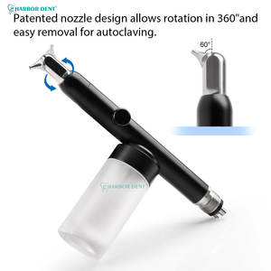 Machine de sablage dentaire portable économique, système d'abrasion à l'air à l'oxyde d'aluminium pour les applications cliniques et de laboratoire - Product Image 4