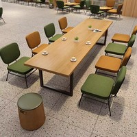 Luxe simple prix bon marché mobilier commercial café boutique salon Restaurant cantine canapé banc personnalisé chaise et tabouret en cuir