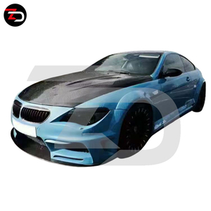 Venta de Fábrica: Kit de Carrocerí<span class=keywords><strong>a</strong></span> Estilo ZD, Parachoques, Capó, Faldones Laterales y Alerón para <span class=keywords><strong>BMW</strong></span> Serie 6 E63 E64 650 630 645 2004-2010 - Product Image 3