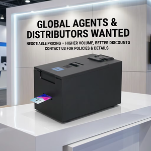 Recrutement d'agents mondiaux : Imprimante automatique de badges d'identification recto-verso MASUNG MS-S22K, machine d'impression de cartes PVC par sublimation thermique, avec réduction - Product Image 1