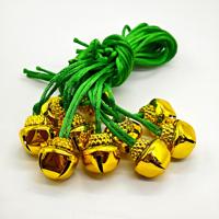 Collier et bracelets en corde avec clochettes de Noël, décoration de Noël pour la maison, clochettes artisanales avec corde, cadeau de festival pour enfants, hommes et femmes