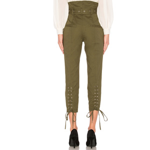 Venta caliente con cinturón de <span class=keywords><strong>moda</strong></span> de Mujeres de cintura alta pantalones de carga - Product Image 6