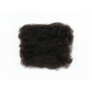 100% işlenmemiş brezilyalı bakire sapıkça toptan insan saçı uzantıları Locs için 50g Afro Kinky saç - Product Image 5