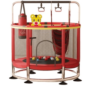 <span class=keywords><strong>Petit</strong></span> <span class=keywords><strong>trampoline</strong></span> d'intérieur pour enfants, conçu pour une utilisation à domicile, conception épaissie favorisant la croissance en hauteur, utilisation intérieure/extérieure, <span class=keywords><strong>filet</strong></span> de protection - Product Image 2