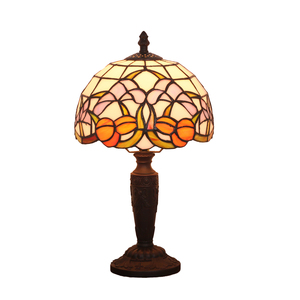 8'' Dia20CM H36CM Stained Glass Bar Restaurant Bedroom Bedside Small <strong>Table</strong> Lamp European American <strong>Dressing</strong> <strong>Table</strong> <strong>Lighting</strong> - Product Image 6