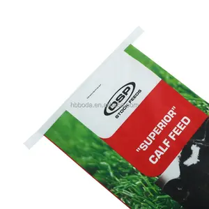 Fabriek Groothandel 20Kg 25Kg Gemakkelijk Open Zakken Voor Animale Feed Pet Food Verpakking Bopp Gelamineerde Pp Geweven Zak