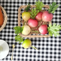 Kunstmatige Groenten Thuis Keuken Decor Radijs Ornamenten Fotografie Rekwisieten Nep Fruit En Groenten