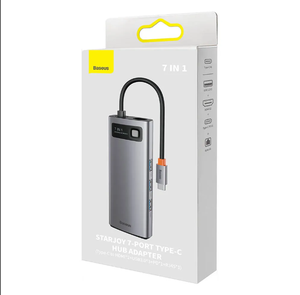 <span class=keywords><strong>Hub</strong></span> <span class=keywords><strong>USB</strong></span> <span class=keywords><strong>C</strong></span> 7 en 1, Adaptador <span class=keywords><strong>USB</strong></span> 3.1 Tipo <span class=keywords><strong>C</strong></span> a HDMI, <span class=keywords><strong>Hub</strong></span> <span class=keywords><strong>USB</strong></span> 3.0 con Triple Salida de Video para Computadora Portátil y de Escritorio - Product Image 4