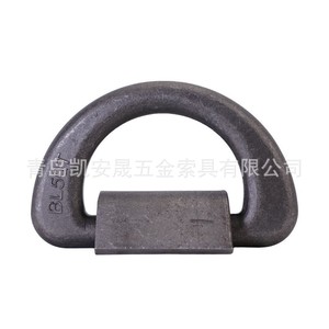 ห่วงยกแบบ D-Ring 20T 30T 50T เหล็กตีขึ้นรูป อุปกรณ์ยกสำหรับงานทางทะเล - Product Image 4