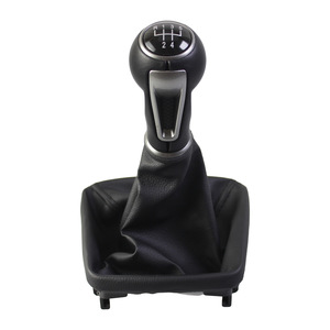 Seat Car Gear <b>Shift</b> <b>Knob</b> Leather 5 6 Speed Manual Transmission Ergonomic Fitment - Product Image 4