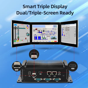 มินิพีซีไร้พัดลมอุตสาหกรรม Intel N97 Quad Core Dual RJ45 LAN 6 RS232 COM GPIO Win11 <span class=keywords><strong>Linux</strong></span> iiot GATEWAY <span class=keywords><strong>Micro</strong></span> <span class=keywords><strong>Computer</strong></span> - Product Image 4