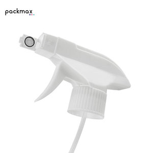 Pulvérisateur à gâchette carré en plastique de 28 mm, tête de pulvérisation à mousse, buse anti-débordement avec bouchon pour bouteilles de produits chimiques à usage domestique - Product Image 1