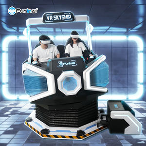 Nouveautés Simulateur de jeu 9d <span class=keywords><strong>Avion</strong></span> de vol en RV Simulateur de réalité virtuelle Machine de jeu en RV Station de simulation de vol - Product Image 1