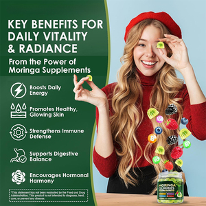 Integratori di Moringa in Caramelle Gommose all'Ingrosso con <span class=keywords><strong>Semi</strong></span> di Moringa Biologici e Moringa Dimagrante per Bruciare Naturalmente il Grasso Addominale - Product Image 3