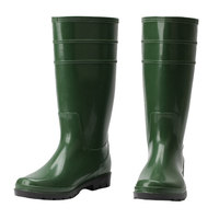 Bottes de pluie en PVC pour adultes, imperméables, Anti-écrasement, unisexes, bottes de travail, bon marché, vente en gros