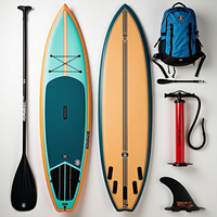 Planche de paddle gonflable (SUP) en EVA, couleur personnalisée, sac écologique, stable, durable, pour le surf en mer