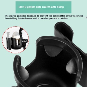 Tasse pour poussette 2 en 1 et support pour téléphone portable Accessoire pratique pour les parents en déplacement - Product Image 4