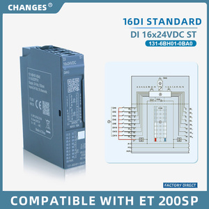 Module PLC d'origine <span class=keywords><strong>ET200SP</strong></span> 24V DC 8DI/<span class=keywords><strong>16DI</strong></span>/8DO/16DO/4AI 6ES7 132 6ES7132-6BD20/6BF00/6FD/6HD/6BF60/6BH01/0BA0/0C/0D/0A/0BB1 - Product Image 5
