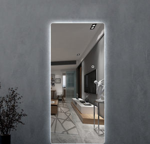 Gương Trang Điểm Gắn Tường Phòng Tắm LED Kích Thước Tùy Chỉnh Toàn Thân Cảm Biến Thông Minh Không Khung Lớn Cho Thẩm Mỹ Viện Với Đèn - Product Image 5