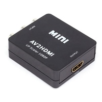 Mini convertisseur vidéo AV vers HDMI, boîte de conversion AV2HDMI RCA AV HDMI CVBS vers HDMI pour HDTV TV PS3 PS4 PC DVD Xbox Projecteur