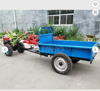 Remorque de tracteur portatif de haute qualité ; remorque de voiture portative ; mini-tracteur agricole