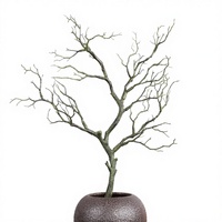 Branche d'arbre artificielle sèche de bonne qualité, branche de corail artificielle sèche en gros pour la décoration de la maison et le Nouvel An