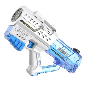 2023 Super Good Sale Electronic Space Bubble blaster Bulle Guns With Light and Music