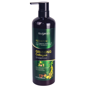 Offre Spéciale Cheveux Produits Hôtel Shampooing Kératine Ginseng Augeas Cheveux Bouclés Shampooing et Après-Shampooing pour Dommages Cheveux - Product Image 2