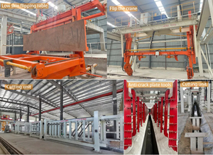 Isı yalıtımı için otomatik makine AAC beton blok yapma makinesi otoklavlanmış araeted beton aac blok tesisi - Product Image 5