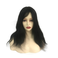 Perruque complète pour femme en cheveux humains indiens, en PU transparent ultra-fin, livraison rapide